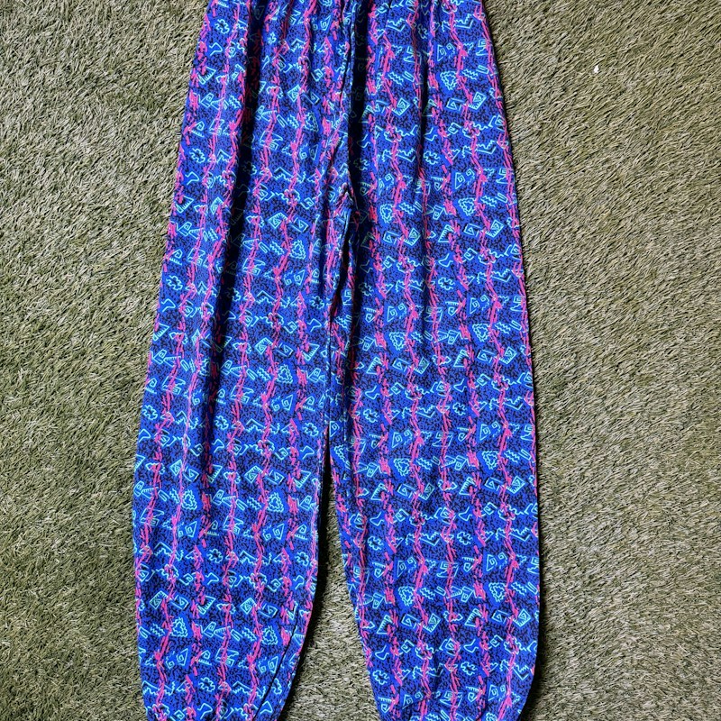 Vintage 90s Workout Pants Aqua