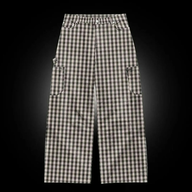 GV Gallery Plaid Cargo Pants