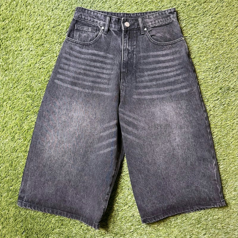 Basket Case Gallery Black Jean Shorts