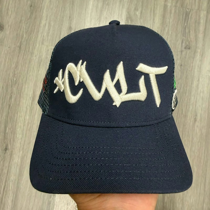 Cult Trucker Hat Navy