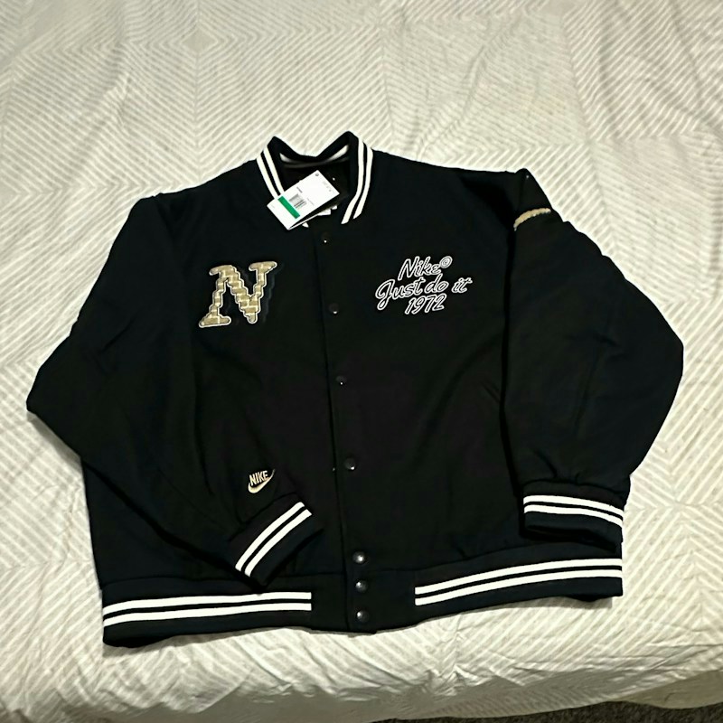Nike Varsity Jacket Black