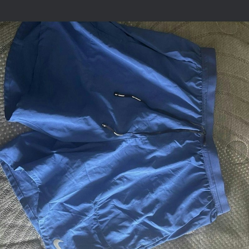 Nike 2 in 1 Running Shorts Blue