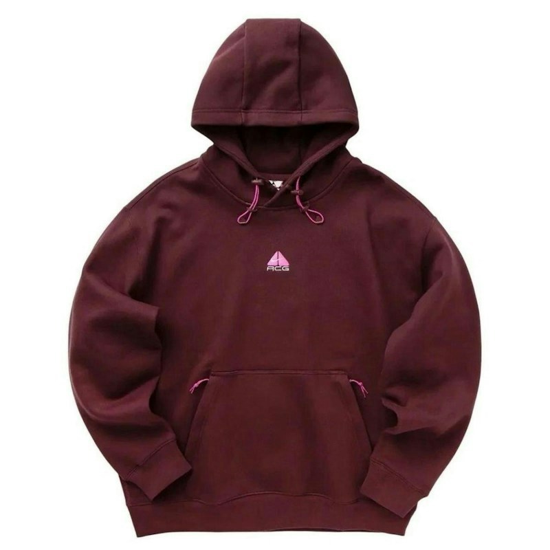 Nike ACG Therma-FIT Fleece Hoodie Burgundy Crush