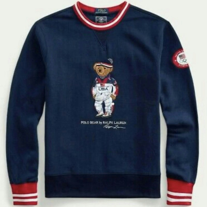 Polo Ralph Lauren Polo Bear Fleece Sweatshirt French Navy