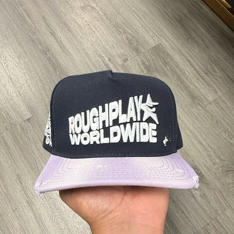 Rough Play Worldwide Cap Navy Purple
