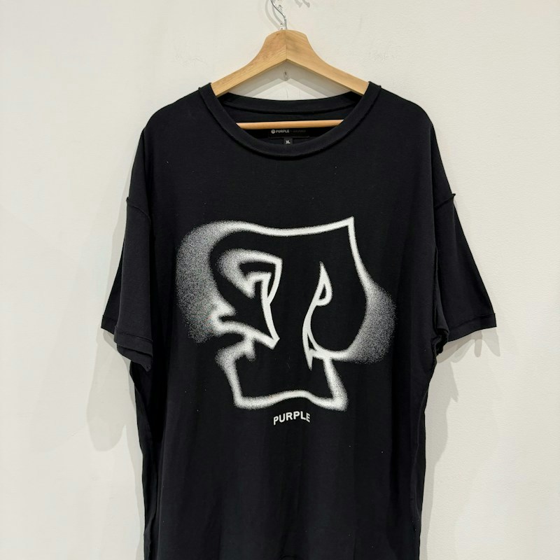 Purple Brand Arrow P T-shirt Black