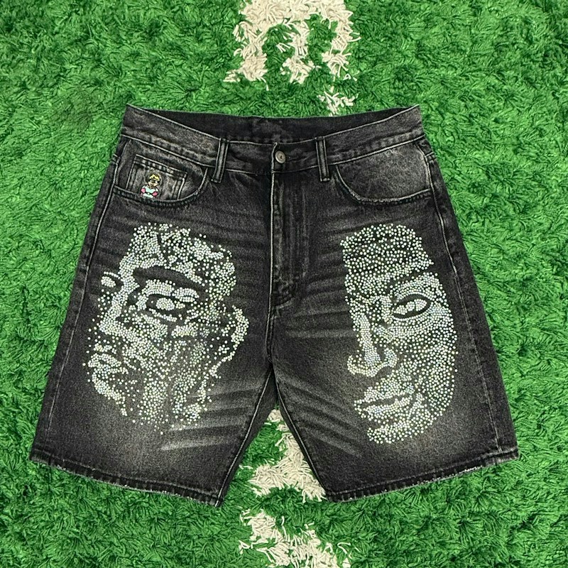 Kidsuper Denim Shorts Black