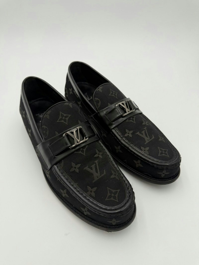 Louis Vuitton Major Loafer Black Monogram