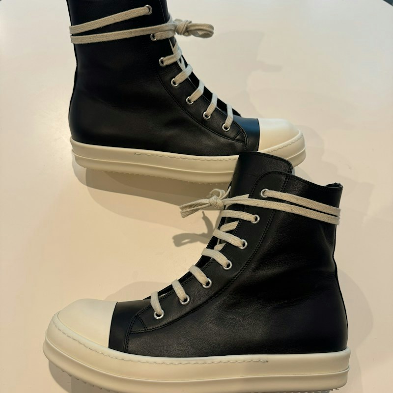 Rick Owens Sneakers Black Milk