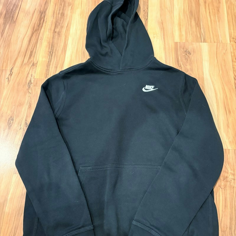 Nike Pullover Hooded Sweatshirt Black