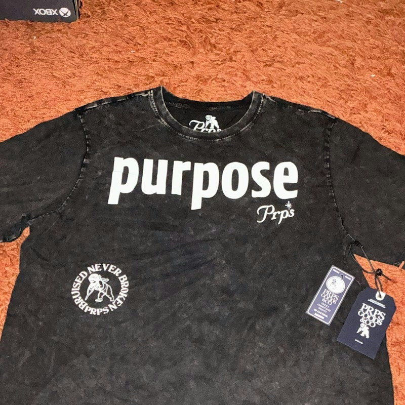 PRPS Purpose T-Shirt Black