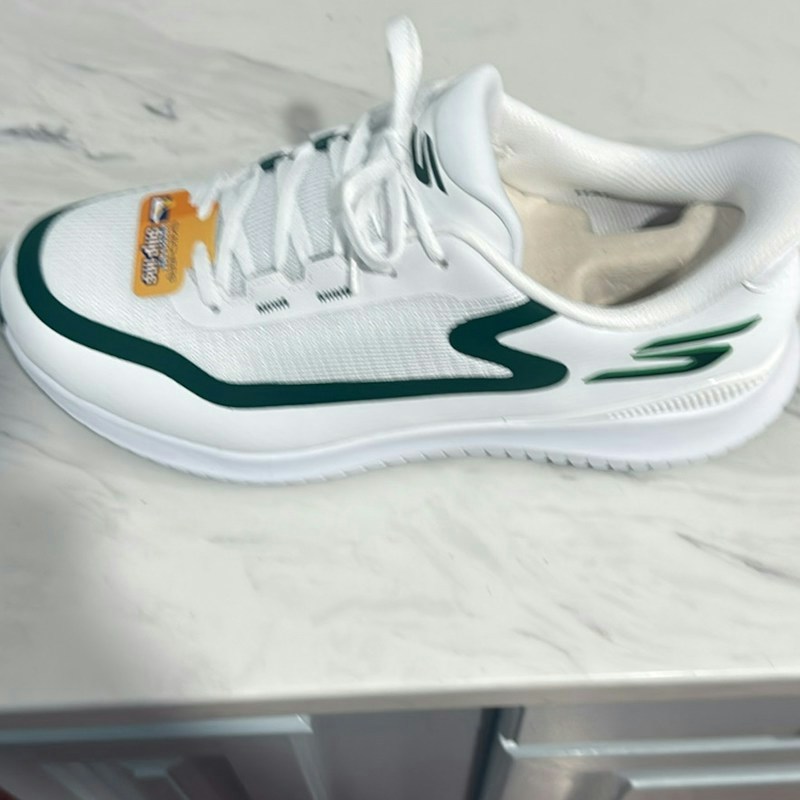 Skechers Slip-ins Go Golf Flight Golf Shoes White Green