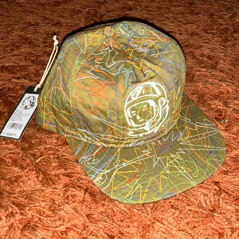 Billionaire Boys Club BB Constellations Snapback Hat Olive Drab