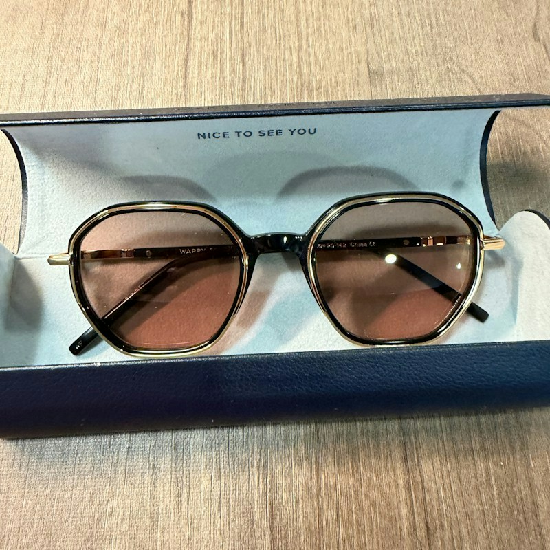 Warby Parker Sunglasses Black Gold