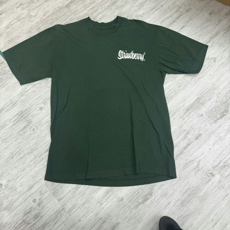 Strawberry Graphic T-Shirt Green