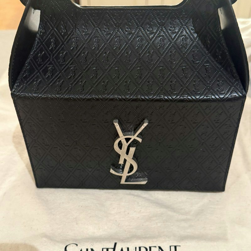 Saint Laurent Sac Happy Meal Black