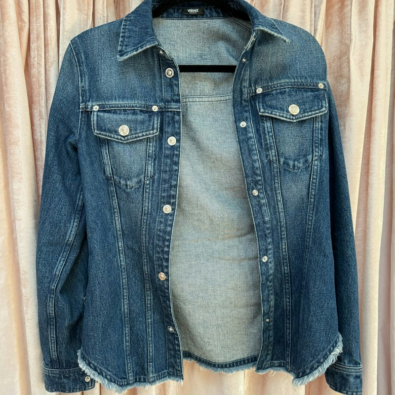 Versace Denim Jacket Blue