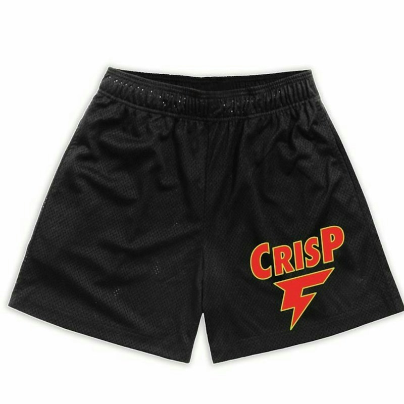 Crisp Mesh Shorts Black