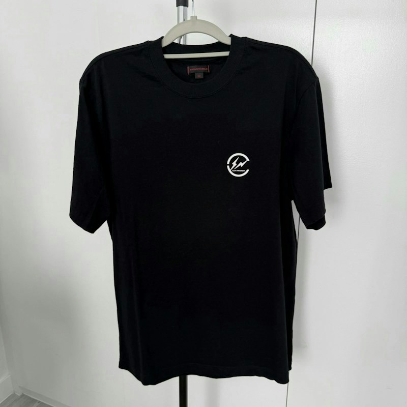 CLOT x Fragment 20th Anniversary Popup T-Shirt Black