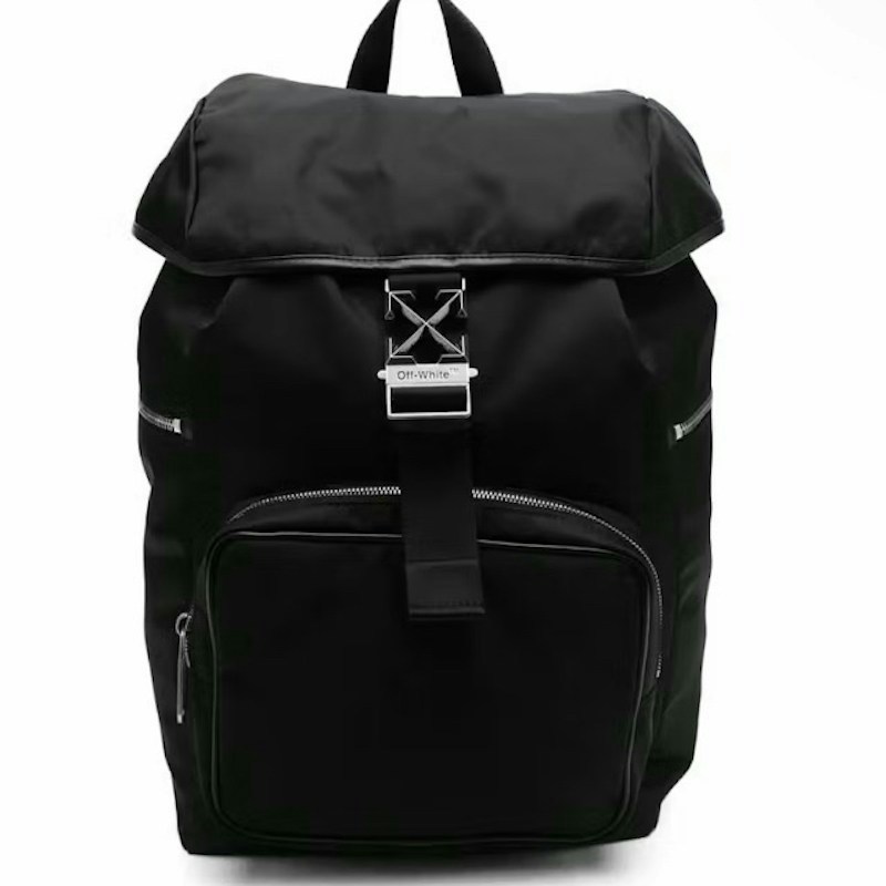 Off-White Flap Backpack Black