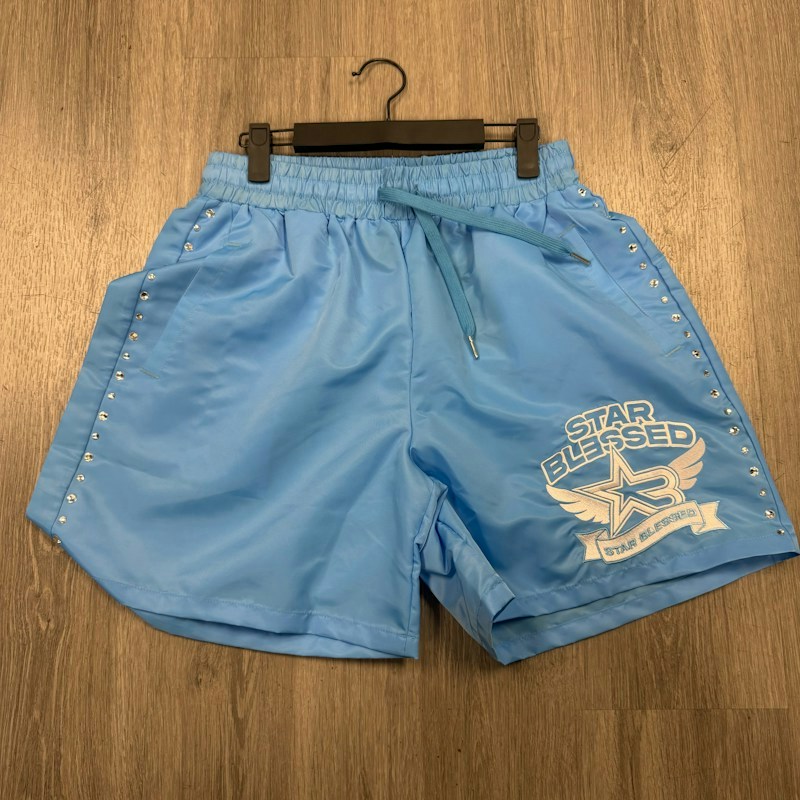 Star Blessed Shorts Light Blue
