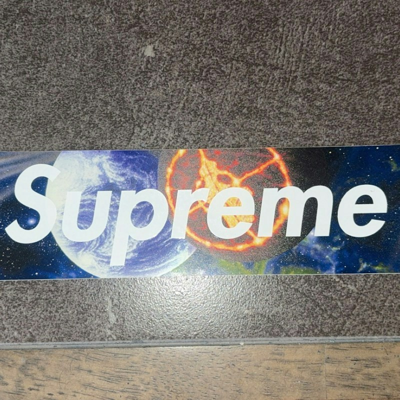 Supreme Undercover Planets Box Logo Sticker