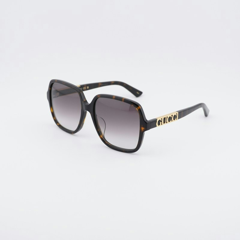 Gucci GG1189SA 003 Square Sunglasses Havana / Brown
