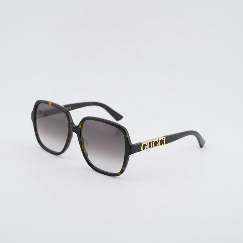 Gucci GG1189S 003 Square Sunglasses - Havana / Brown