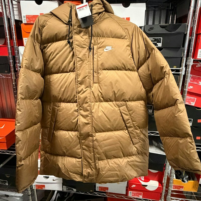 Nike Sportswear Club Puffer Parka Jacket Down Fill
