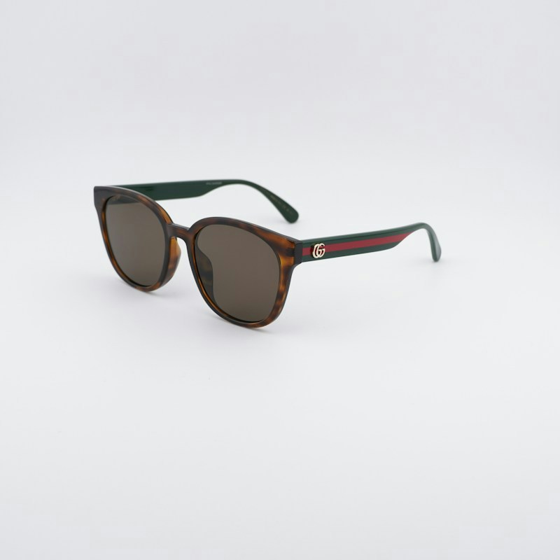 Gucci GG0855SK 003 Square Sunglasses - Havana\ Brown