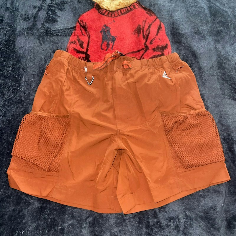 Nike ACG Snowgrass Shorts Rust Oxide