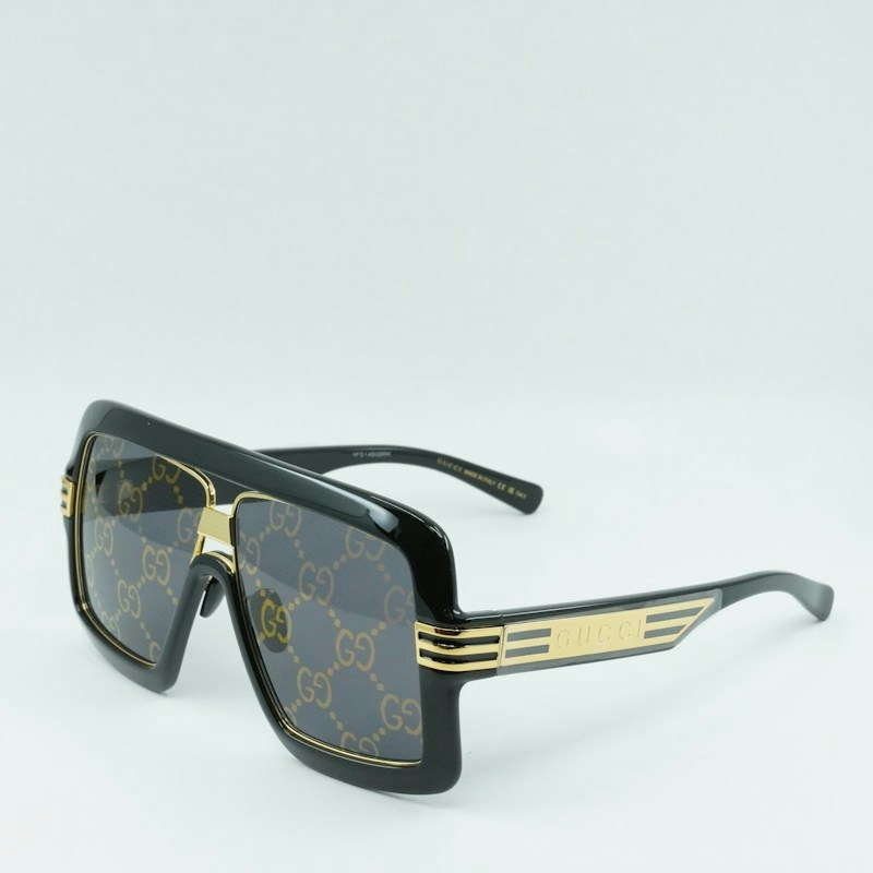 Occhiali da sole Gucci GG0900S 001 Aviator nero/grigio