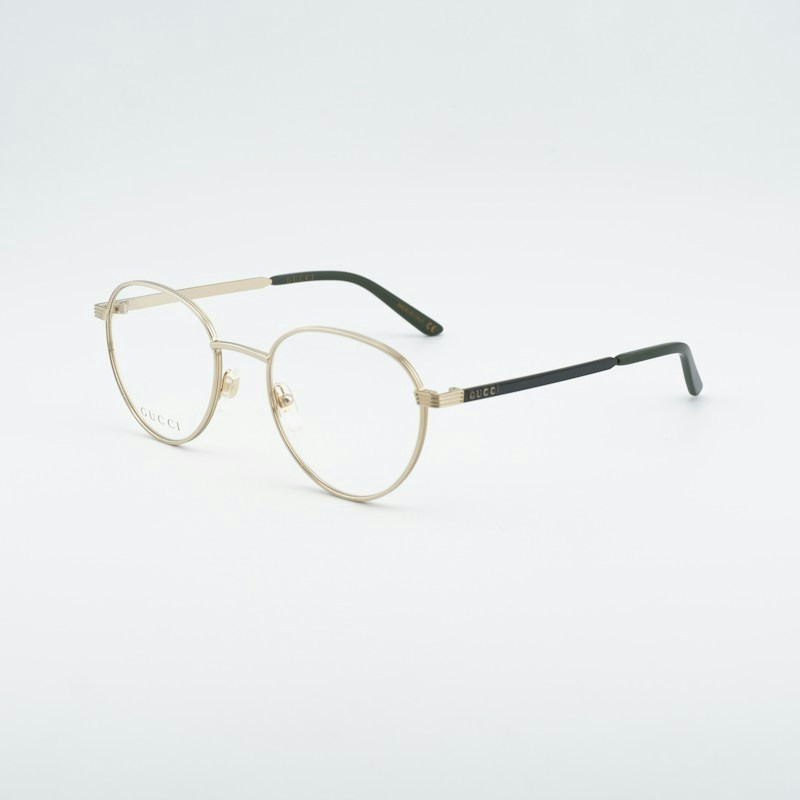 Gucci GG0942O 003 - Gafas graduadas, color dorado (51 mm)