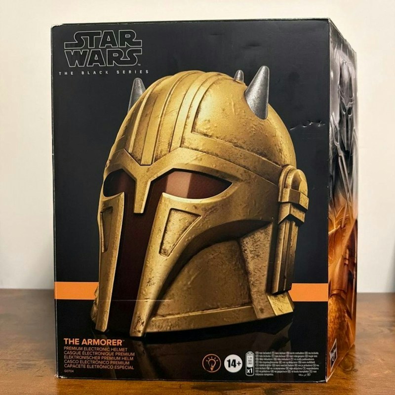Star Wars The Black Series The Armorer Premium Electronic Helmet