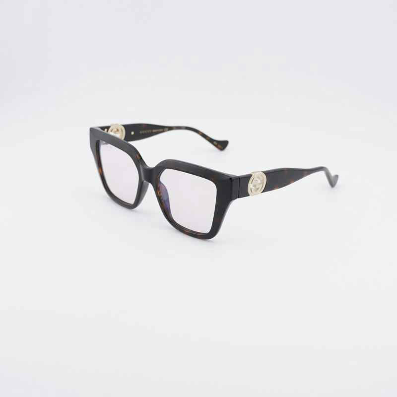 Gucci GG1023S 006 Cat Eye Sunglasses Dark Havana/Pink Photochromic