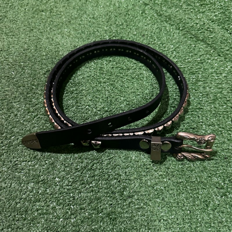 Enfants Riches Déprimés 2cm Studded Leather Belt