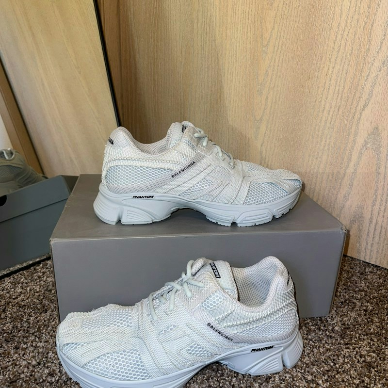 Balenciaga Phantom Sneaker Monocolor Fabric / Mesh Light Blue