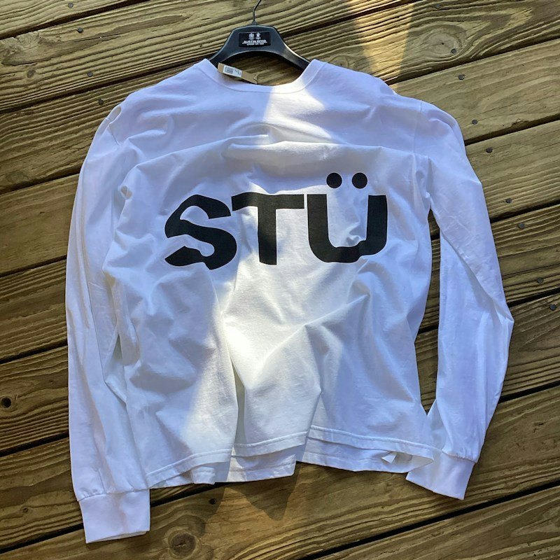 Stüssy Long Sleeve T-Shirt White