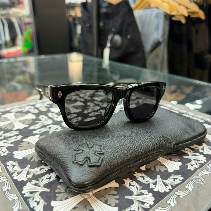 Chrome Hearts Dick Fitzener Sunglasses Black