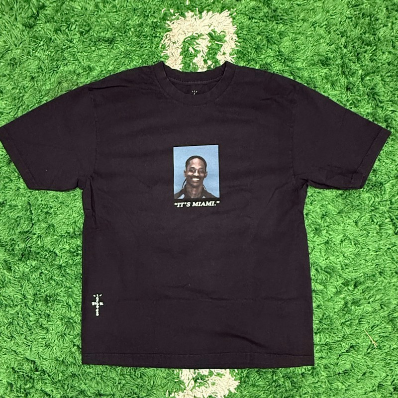 Cactus Jack It's Miami T-Shirt Black