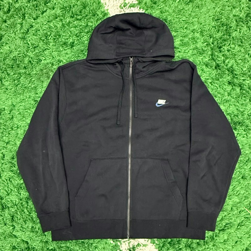 Nike Full-Zip Hooded Sweatshirt Black