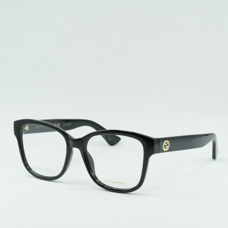 Lunettes de vue carrées Gucci noires