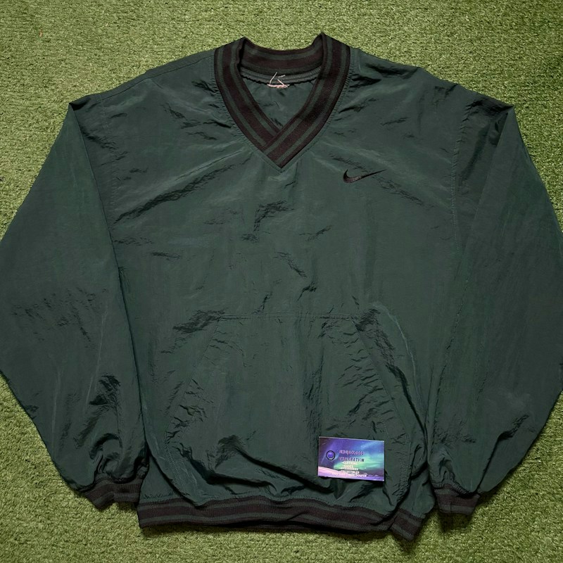 Vintage Nike Pullover Grün