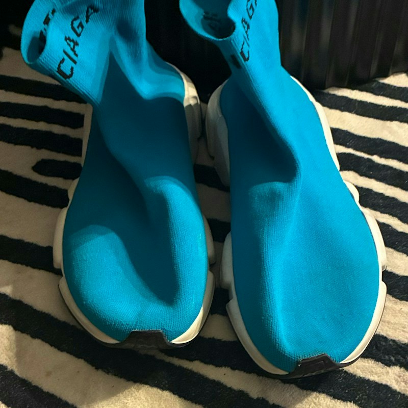 Balenciaga Speed Trainer Blue White