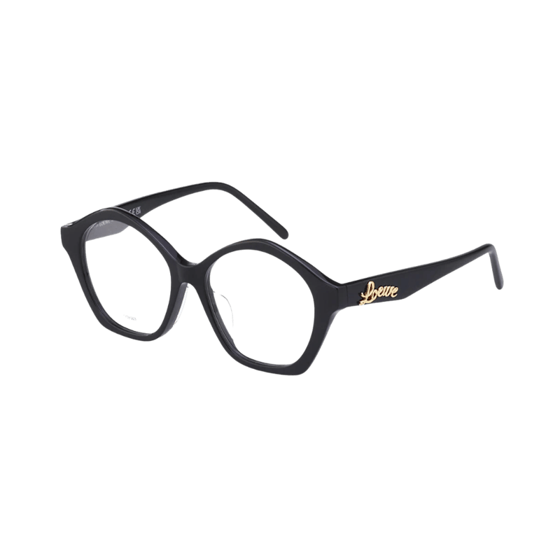 Lunettes de vue Loewe Curvy noires rondes LW50053F 001