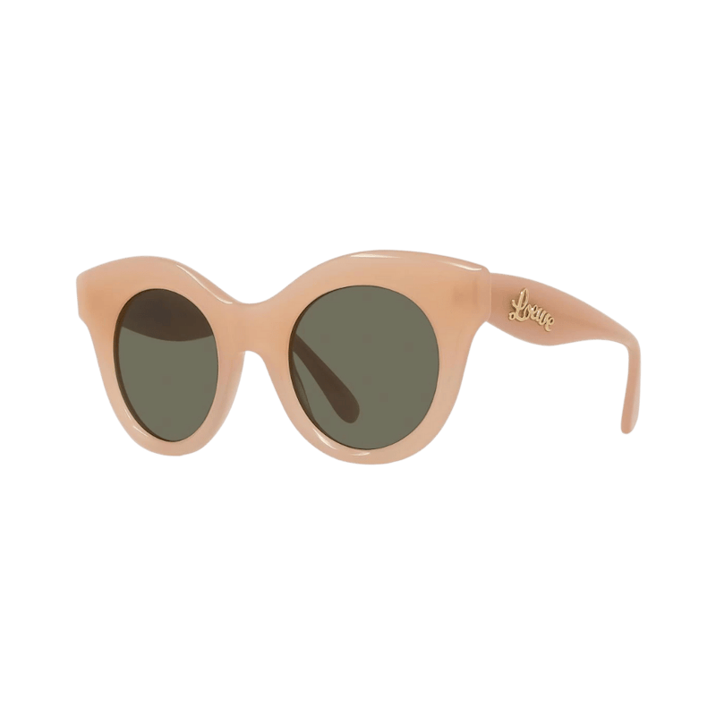 Lunettes de soleil Loewe Cat Eye rose nude marron LW40126I 72E