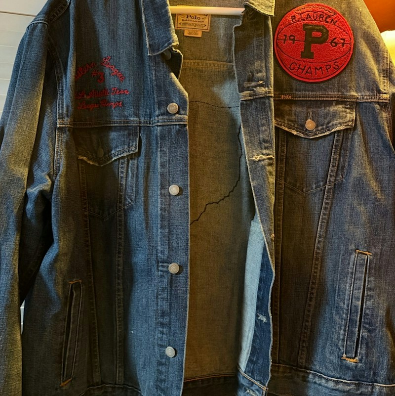 Polo Jeans Company Ralph Lauren Denim Jacket Blue