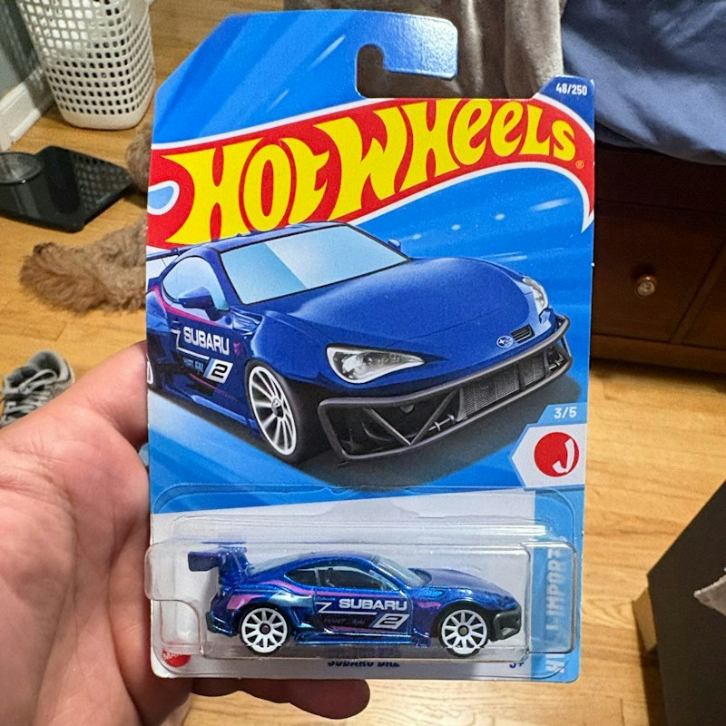 Hot Wheels Subaru BRZ HW J-Imports Blue