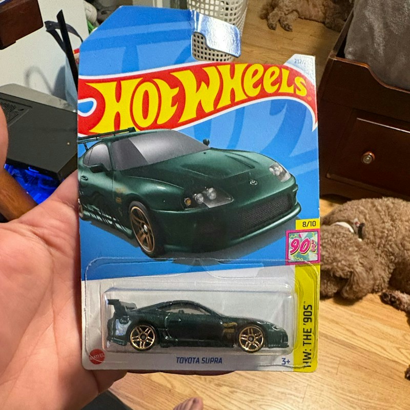 Hot Wheels Toyota Supra HW: The '90s Green