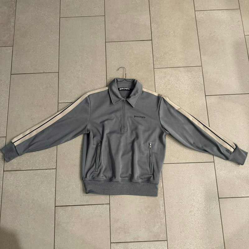 Palm Angels Track Jacket Grey